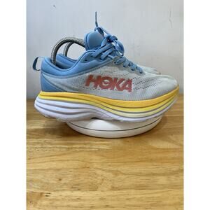 Hoka One One Shoes Womens Size 8 B Bondi 8 Summer Song Country Air Mesh Running